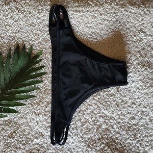 VS Strappy Ruched Bikini Bottoms